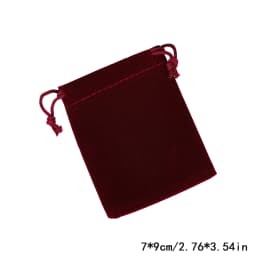 10pcs 7x9cm 9x12cm Velvet Bag Drawstrings Pouches Favor Bag Jewelry Gift Display Packing Bags Flannel Sachet Fabric Jewelry Bag