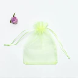 Wholesale 50pcs/lot Adjustable Organza Bag 5x7cm 7x9cm 9x12cm 10x15cm Drawstring Jewelry Packaging Candy Wedding Gifts Pouches
