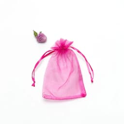 Wholesale 50pcs/lot Adjustable Organza Bag 5x7cm 7x9cm 9x12cm 10x15cm Drawstring Jewelry Packaging Candy Wedding Gifts Pouches