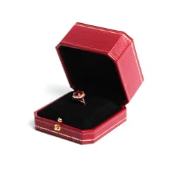 Classic Jewellery Wedding Double Ring Box Luxury Jewelry Cases Packaging For Necklace Pendant Display Case Ring Box Custom