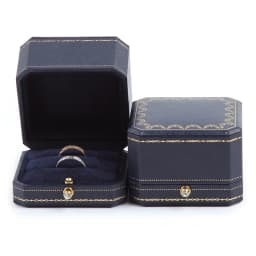 Classic Jewellery Wedding Double Ring Box Luxury Jewelry Cases Packaging For Necklace Pendant Display Case Ring Box Custom
