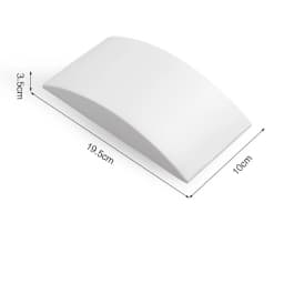 Elegant White Leather Earrings Bracelet Jewelry Display Holder Showcase Ring Stand Tray Pendant Necklace Mannequin Bust Model