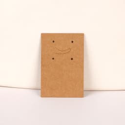 26Types 50Pcs Necklace Earrings Jewelry Display Kraft Paper Blank Card Label Wholesale Packaging Handmade DIY Accessory Supplier