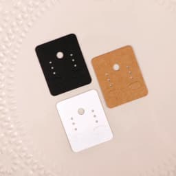 26Types 50Pcs Necklace Earrings Jewelry Display Kraft Paper Blank Card Label Wholesale Packaging Handmade DIY Accessory Supplier