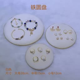 Jewelry Store Window Jewelry Display Case Fashion White Flannelette Head Jewelry Display Rack Ring Necklace Display Rack