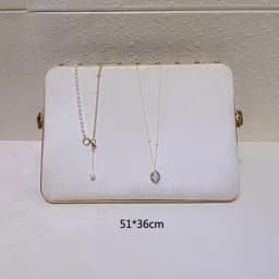 Jewelry Store Window Jewelry Display Case Fashion White Flannelette Head Jewelry Display Rack Ring Necklace Display Rack