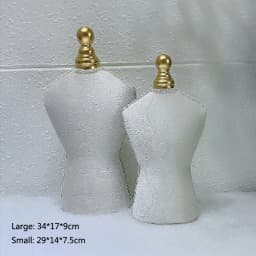 Jewelry Store Window Jewelry Display Case Fashion White Flannelette Head Jewelry Display Rack Ring Necklace Display Rack