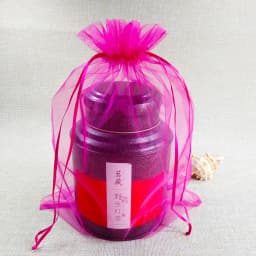 100pcs Organza Pouch 15x20 17x23 20x30 25x35cm Drawable Organza Bags Jewelry Packaging Bags Wedding Party Gift Bag Favor Bags