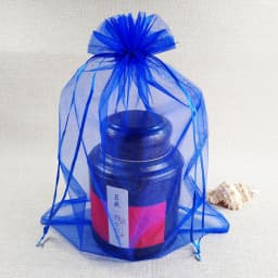 100pcs Organza Pouch 15x20 17x23 20x30 25x35cm Drawable Organza Bags Jewelry Packaging Bags Wedding Party Gift Bag Favor Bags