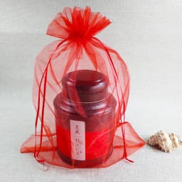 100pcs Organza Pouch 15x20 17x23 20x30 25x35cm Drawable Organza Bags Jewelry Packaging Bags Wedding Party Gift Bag Favor Bags
