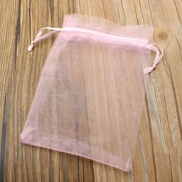 100pcs 5x7, 7x9,9x12,10x15 cm Drawstring Organza Bags Jewelry Packaging Bags Wedding Party Gift Bag Christmas Birthday Gift Bags