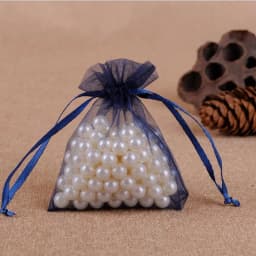 100pcs 5x7, 7x9,9x12,10x15 cm Drawstring Organza Bags Jewelry Packaging Bags Wedding Party Gift Bag Christmas Birthday Gift Bags
