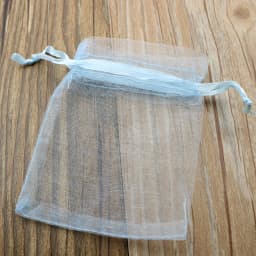 100pcs 5x7, 7x9,9x12,10x15 cm Drawstring Organza Bags Jewelry Packaging Bags Wedding Party Gift Bag Christmas Birthday Gift Bags