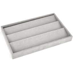 Velvet Jewelry Box Display Tray Drawer Storage Jewellery Holder For Ring Earrings Necklace Bracelet Soft Velvet Organizer Case