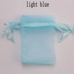 100pcs/lot 5*7cm organza bag Christmas wedding gift bag jewelry packing Display jewelry bag&pouch favor bags 23 colors optional