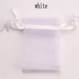 100pcs/lot 5*7cm organza bag Christmas wedding gift bag jewelry packing Display jewelry bag&pouch favor bags 23 colors optional