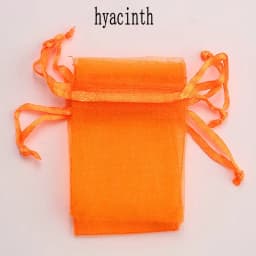 100pcs/lot 5*7cm organza bag Christmas wedding gift bag jewelry packing Display jewelry bag&pouch favor bags 23 colors optional