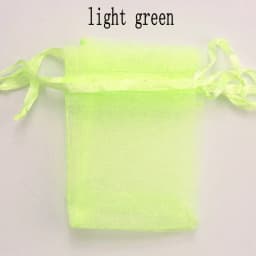 100pcs/lot 5*7cm organza bag Christmas wedding gift bag jewelry packing Display jewelry bag&pouch favor bags 23 colors optional
