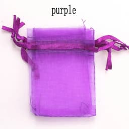 100pcs/lot 5*7cm organza bag Christmas wedding gift bag jewelry packing Display jewelry bag&pouch favor bags 23 colors optional