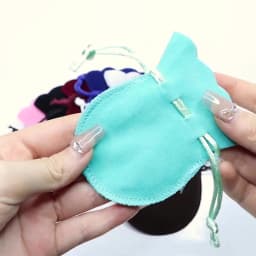 Louleur Drawstring Velvet Bag Drawstring Calabash Pouch Jewelry Packaging Bag Wedding/Christmas Favor Pouches & Gift Bags