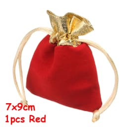 Louleur Drawstring Velvet Bag Drawstring Calabash Pouch Jewelry Packaging Bag Wedding/Christmas Favor Pouches & Gift Bags