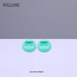 Transparent PE Film Jewelry Storage Box Color 3D Floating Display Frame Coin Dustproof Exhibition Ring Earrings Organizer Case
