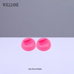 Transparent PE Film Jewelry Storage Box Color 3D Floating Display Frame Coin Dustproof Exhibition Ring Earrings Organizer Case
