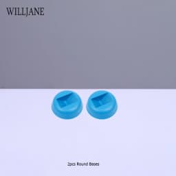 Transparent PE Film Jewelry Storage Box Color 3D Floating Display Frame Coin Dustproof Exhibition Ring Earrings Organizer Case