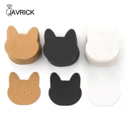 Ear Studs Display Card Earrings Tags DIY Blank Ear Studs Cards Jewellery Tags