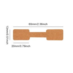 100/200pc Square Price Tag for Jewelry Stand 8 Color Display Card Earring Necklace Bracelet Blank Self Adhesive Label Packaging