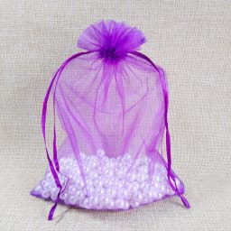Hot 50pcs Jewelry Bags 17x23 20x30 25x35 30x40cm Wedding Christmas Gift Organza Bag Jewelry Packaging Display & Jewelry Pouches