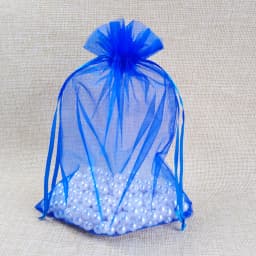 Hot 50pcs Jewelry Bags 17x23 20x30 25x35 30x40cm Wedding Christmas Gift Organza Bag Jewelry Packaging Display & Jewelry Pouches