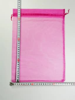 Hot 50pcs Jewelry Bags 17x23 20x30 25x35 30x40cm Wedding Christmas Gift Organza Bag Jewelry Packaging Display & Jewelry Pouches