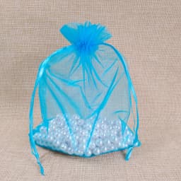 Hot 50pcs Jewelry Bags 17x23 20x30 25x35 30x40cm Wedding Christmas Gift Organza Bag Jewelry Packaging Display & Jewelry Pouches