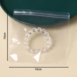 10-50pcs Thicken PVC DIY Jewelry Package Bags Transparent Anti-Oxidation Organizer Display Necklace Storage Self Sealing Pouches