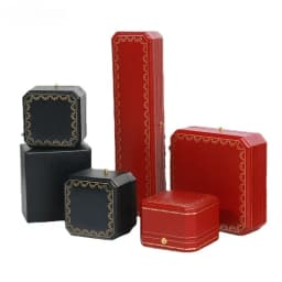 European style jewelry box proposal wedding jewelry packaging box ring box necklace Octagon Bracelet package