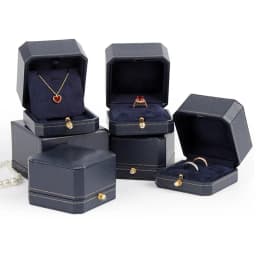 European style jewelry box proposal wedding jewelry packaging box ring box necklace Octagon Bracelet package