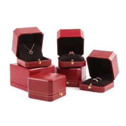 European style jewelry box proposal wedding jewelry packaging box ring box necklace Octagon Bracelet package