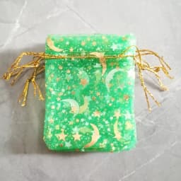 1000pc Star Moon Organza Gift Bags Small Bag for Jewelry Pouch Mini Sachet Drawstring Storage Bag Jewelry Packaging Display Bags