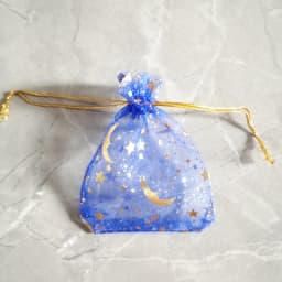 1000pc Star Moon Organza Gift Bags Small Bag for Jewelry Pouch Mini Sachet Drawstring Storage Bag Jewelry Packaging Display Bags