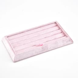 TAIMY Plush Velvet Ring Holder Trays Jewelry Anti-scratch Desktop Decoration men's Tray Jeweler Store Display Packaging Dropship