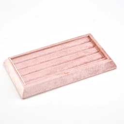 TAIMY Plush Velvet Ring Holder Trays Jewelry Anti-scratch Desktop Decoration men's Tray Jeweler Store Display Packaging Dropship