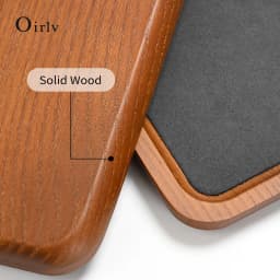 Oirlv Solid Wood Jewelry Tray for Necklace Bracelet Watch and Ring Storage Jewelry Display Case; Perfect for the Entryway Gift