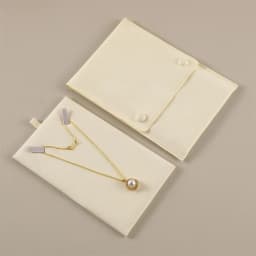 1Pcs Velvet Jewelry Organizer Pouch with Card Bracelet Pearl Necklace Storage High-end Wedding Gifts Bag Fashion Jewelry Bag