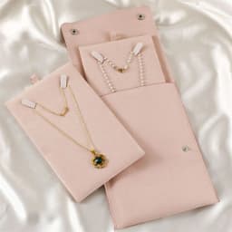 1Pcs Velvet Jewelry Organizer Pouch with Card Bracelet Pearl Necklace Storage High-end Wedding Gifts Bag Fashion Jewelry Bag