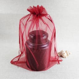 100pcs Organza Pouches 15x20 17x23 20x30cm 25x35 Drawable Organza Bags Jewelry Packaging Bags Wedding Gift Bag Party Favor Bag
