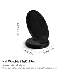 Yinbeini Velvet Necklace Display Stand Pendant Necklace Storage Holder Jewelry Shop Retail Countertop Organizer Rack TB029