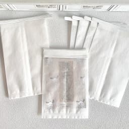 10pcs White Cotton Paper Bags 10.5*17cm Eco-Friendly Semi-Transparent Photo Jewelry Packaging Pouches with Wire Gift Wrapping