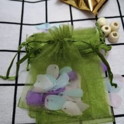 100pcs/Lot Army Green Organza Bags 7x9 9x12 10x15 13x18 15x20 cm Jewelry Drawstring Bags Christmas/Wedding/Gift Packing Bags