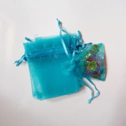 50pcs 17x23 20x30 Jewelry Packaging Drawable Organza Bag Jewelry Pouches Wedding Party Decoration Gift Bags Jewelry Packing Bags
